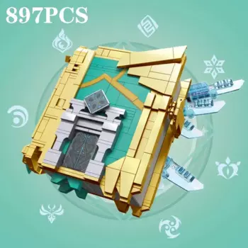 897 шт., Детский конструктор «Небесная книга»