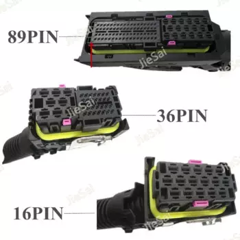89Pin 36Pin 16Pin EDC7 разъем для аккумуляторной топливной системы, печатная плата, разъем ЭБУ Автомобильная форсунка, штекер модуля с жгутом проводов для Bosch