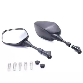 8 10 мм заднее зеркало для мотоцикла из алюминиевого сплава и ABS, универсальное зеркало заднего вида для Honda Dio CB 300F PCX 125 Shadow 600 CRF 450