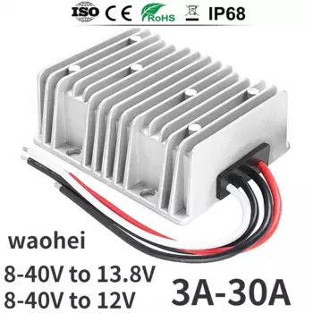 Стабилизатор напряжения waohei DC DC 8-40V до 13.8V 12V