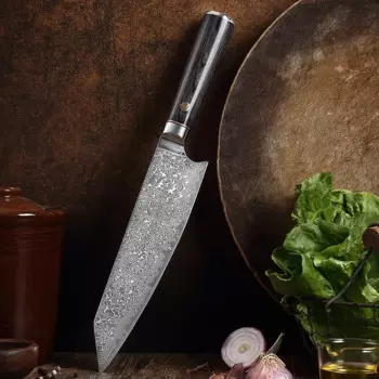 8 дюймов нож шеф-повара из дамасской стали 67 слоев японский нож Kiritsuke Nakirii VG10 лезвие ножи для нарезки суши лосося