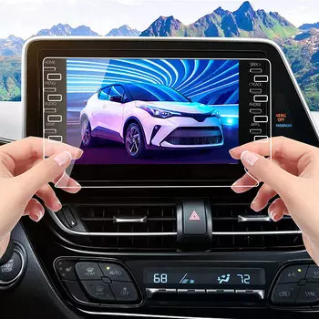 8-дюймовая Защитная пленка для автомобильного GPS-навигатора для Toyota C-HR CHR XLE 2019-2022, Защитная пленка для ЖК-экрана
