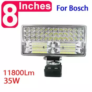 8-дюймовая рабочая лампа Dawupine для аккумуляторов Makita, DeWalt, Bosch, Milwaukee