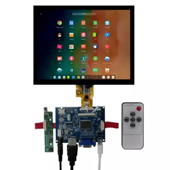 8-дюймовый IPS 4:3 ЖК-экран, плата управления драйвера HDMI/VGA, дигитайзер, сенсорный экран, компьютер Raspberry Pi