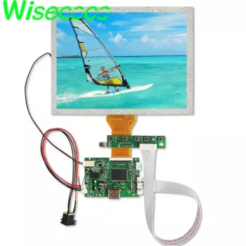 8-дюймовый планшет Wisecoco с ЖК-экраном 800x600, плата драйвера для Raspberry Pi, автомобильная цифровая фоторамка, портативный DVD-плеер