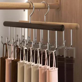 Деревянная вешалка DOORSACCERY на 8 крючков