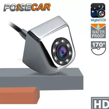 8 ИК светильник интеллигентая (ый) динамический траектории заднего вида Камера с движущимися руководство парковки треков багажник Водонепроницаемый Камера