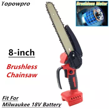 Аккумуляторная цепная пила Topowpro 8 дюймов