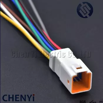 Автоматический водонепроницаемый разъем Yuyi 8 Pin