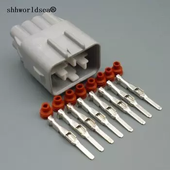 8-контактный Автомобильный Электрический корпус Shhworldsea, провод, гнездо, штекер, разъем 90980-10897 90980-10896 для Toyota