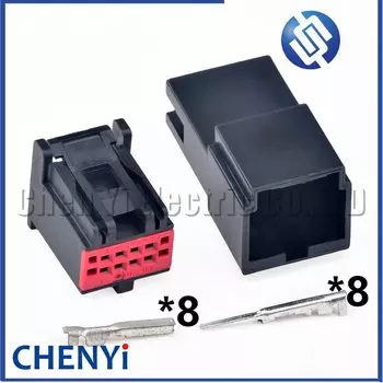 8-контактный разъем «Мама» или «папа» для автомобильного усилителя мощности, радио, штепсельная вилка 30700-1080 для Buick Ford Ram