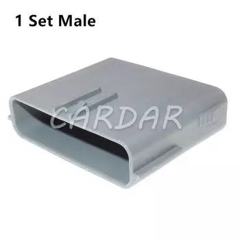 8-контактный водонепроницаемый Электрический герметичный автомобильный разъем 6195-0038, розетка со штифтами и уплотнениями, 1 комплект