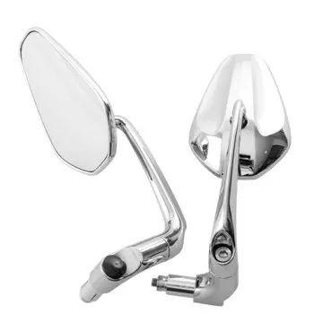 8 мм 10 мм Универсальный боковые зеркала заднего вида мотоцикла зеркало с винтами Ретро изменение Кафе Рейсер зеркала заднего вида