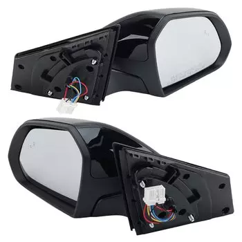 8-проводное дверное зеркало в сборе для Hyundai Sonata 9-го поколения 2015-2017, черный указатель поворота, аксессуары для боковых зеркал