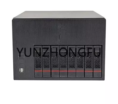 8 секций HDD NAS Barebone сервер с N5105 4 * 2.5Gbe материнская плата 32G DDR4 RAM для домашнего офиса хранение данных