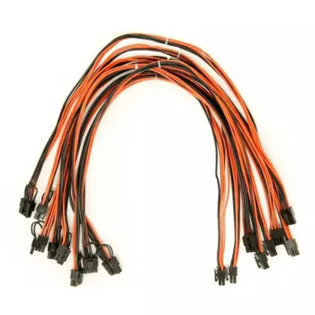 8 шт. 6-контактный кабель PCI на 6+2-контактный разъем PCI-папа 6-контактный кабель PCI-E на 8-контактный (6+2) PCI-E, длина 23,6 дюйма 18 AWG