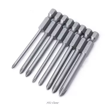 8 шт. 75 мм длинная магнитная головка крестообразный шестигранный набор отверток из легированной стали