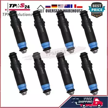 8 шт. баланс расхода 850cc сопло с высоким импедансом топливная форсунка для V8 LT1 LS1 LS6 Deka 110324 ФИ 114992 109991 ФИ 114991