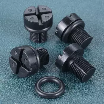 8 шт. для BMW E36 E39 E46 E90 E30 E91 E92 E93 E34 X1 X3 шланг радиатора вентиляционное отверстие охлаждающей жидкости расширительный бак прокачки винты зажимы 17111712788