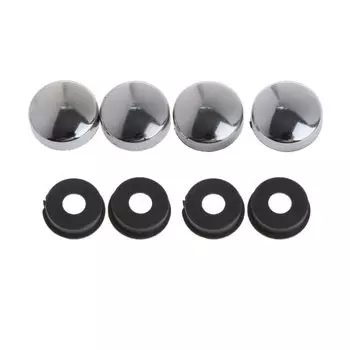 8 шт., хромированные колпачки для винтовых гаек и крышки болтов для автомобиля, грузовика