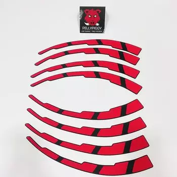 8 шт./лот наклейки на колеса автомобиля тюнинг автомобиля универсальные 3D постоянные ПВХ соединенные наклейки на шины автомобиля наклейки для декора автомобильных шин