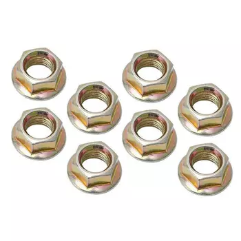 8 шт. M12 Фланцевая гайка для заднего колеса 7547211 7542459 7515513 подходит для Polaris Ranger Magnum Outlaw Sportsman 500 700 570 800 900