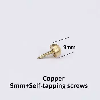 8 шт. медных винтовых крышек для ногтей XMSJ