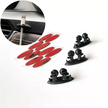 8 шт., наклейки автомобильный зажим для проводов для Honda Ciimo, Elysion, AVANCIER CR-Z, INSIGHT UR-V, XR-V, Legend N-Box N-WGN