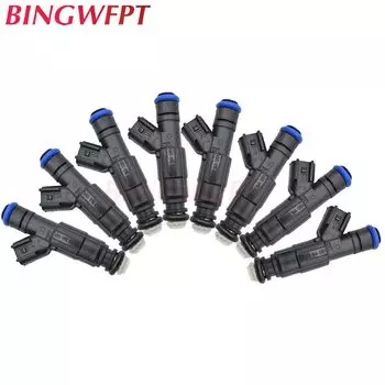 8 шт. OEM #0280156081 885176 3858969 топливные инжекторы для Mercruiser для Volvo Penta 5.0L 5.7L 6.2L для Indmar 2002-2009