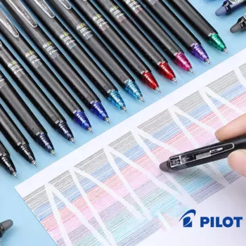8 шт./партия, стираемая гелевая ручка PILOT Frixion 0,5 мм