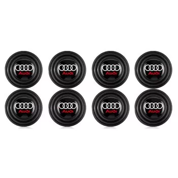 8 шт. противоударная накладка на дверь автомобиля, противошумная буферная прокладка, салон автомобиля для Audi A1 A2 A3 A4 A5 A6 A7 A8 Q1 Q2 Q3 Q4 Q5 Q6 Q7 Q8 RS3