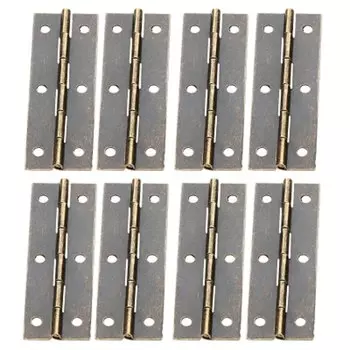 8 шт., складные петли с винтами, 60 х20 мм