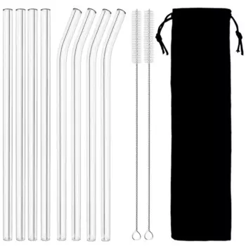 8 штук стеклянных трубочек JANKNG