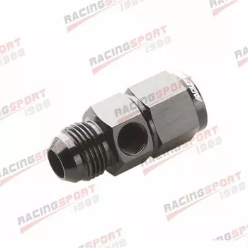 8AN AN8 male to -8 AN female с 1/8 "NPT gauge port adapter топливный черный/синий