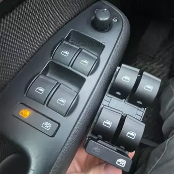 8Е 0959851 Для Audi A4 B6, B7 электрический главный переключатель управления окном со стороны водителя 8E 0959851 Б 8Е 0959851 Д 8Е0 959 851 Б/Д 5ПР