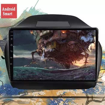 8G + 256G Android 14.0 для Hyundai Tucson ix35 2011-2014 Автомагнитола Стерео DVD-плеер GPS Navi 2din DVD BT Carplay Auto