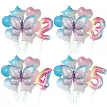 Набор воздушных шаров бабочки Disney 30 дюймов 8 шт