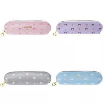 8pcs/ лот Sanrio Kawaii корица Kuromi мелодия карандаш чехол милый PU карандаш коробки канцелярские принадлежности сумка канцелярские принадлежности школьные принадлежности