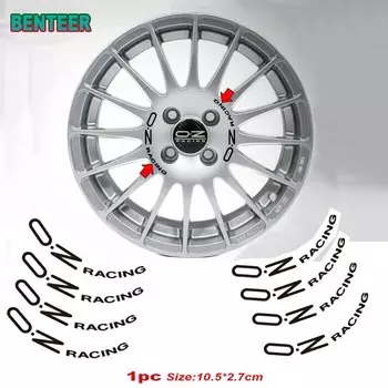 8шт наклейки на колеса автомобиля для OZ Racing