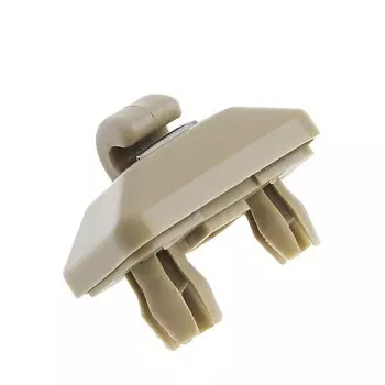 Горячий 8U0857562 8E0857562 Пластиковый серый держатель с крючком для солнцезащитного козырька на 2013-2015 гг.