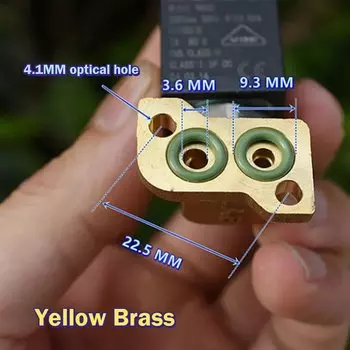 9000BH AC230V 2-позиционный 3-ходовой электрический латунный электромагнитный клапан нормально закрытого типа для кофемашины паровой горячей воды