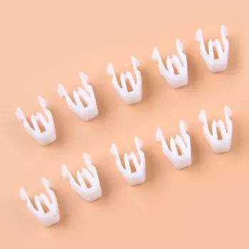 90467-10201 09409-08326 09409-08332 20 шт. белые пластиковые зажимы внутренняя отделка удерживающий зажим подходит для Fiat Suzuki Burgman