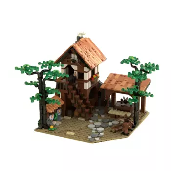 908 шт., Детский конструктор «Лев»