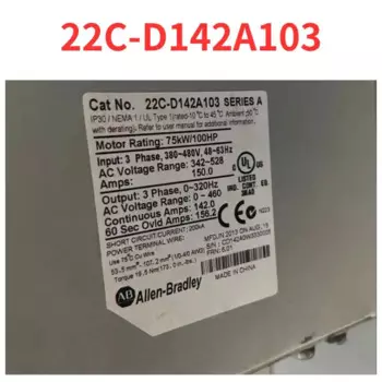 90% новый проверенный преобразователь частоты 22C-D142A103