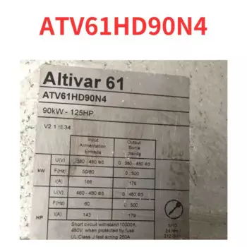 90% новый тестированный преобразователь частоты ATV61HD90N4