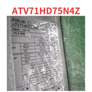 90% новый тестированный преобразователь частоты ATV71HD75N4Z