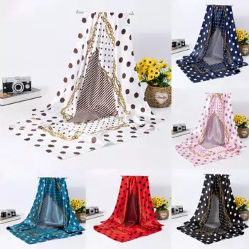 Yoohxin шелковый шарф с цветочным принтом