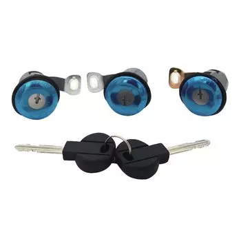 9170G3 252522 цилиндр замка левой и правой двери с 2 ключами для CITROEN BERLINGO XSARA PICASSO для PEUGEOT PARTNER