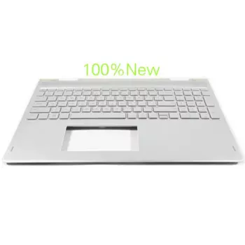 934640-001 для HP ENVY X360 15-BP блестящая подсветка, серебристая клавиатура с подсветкой, США
