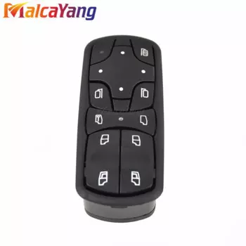 9438200097 г., переключатель управления стеклоподъемником для Mercedes Benz Actros сменный черный, 1 шт